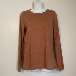 Women’s Lands’ End shaped fit long sleeve shirt sz med